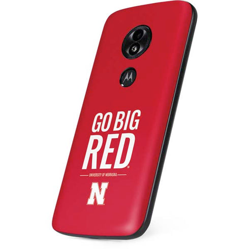 University of Nebraska Go Big Red Moto E5 Play Skin